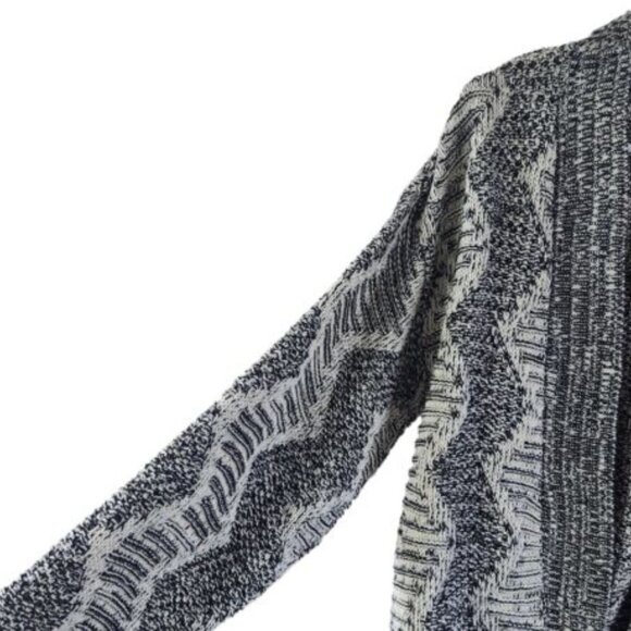 Vintage Cosi Gray Knit Sweater Cardigan Men Size L Women XL NEW Grandpa - Picture 4 of 6